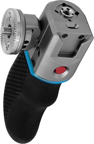 KONDOR BLUE | Wing Side Handle | Arri Rosette Attachment, Cold Shoe, Multiple mounts, & Left/Right Compatible for Filmmaking Workflows | Space Gray in Kuwait