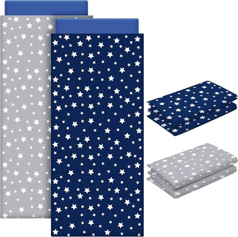 Fanfanwin 2 Pcs Nap Mat Cover Sheet Daycare Nap Mat Cover Preschool Kindergarten 47 x 21.25 Inch Sewn in Flap Design for Kids Toddler Boys Girls in Kuwait