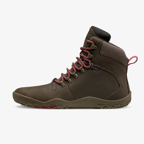 Vivobarefoot Tracker II FG, Womens Leather Hiking Boot with Barefoot Firm Ground Sole and Thermal Protection Bracken in Kuwait