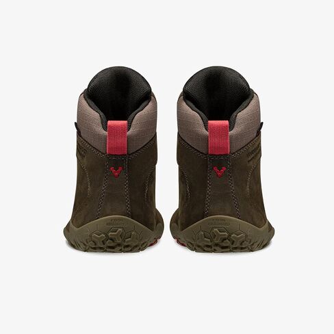 Vivobarefoot Tracker II FG, Womens Leather Hiking Boot with Barefoot Firm Ground Sole and Thermal Protection Bracken in Kuwait