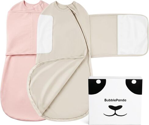 BubblePanda Swaddles for Newborns Rayon Made from Bamboo Silent Velcro in Kuwait