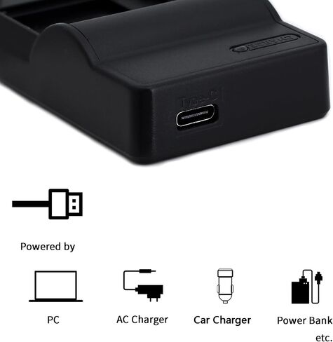Norifon LI-40B USB Charger for Olympus D-720, FE-230, FE-340, FE-280 | Compaitible with Olympus FE-20, Stylus 710, 790SW, 770SW, 7010, 760, 720SW, VR-320, VR-310, X-935, X-905 Camera in Kuwait