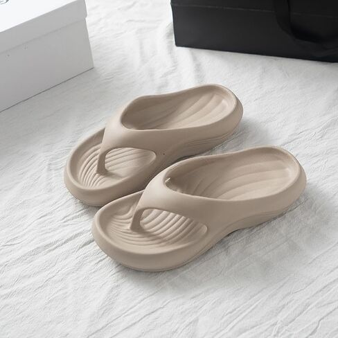 Unisex Casual Soft Flip Flops Lightweight Portable Easy Care Indoor Outdoor in Kuwait