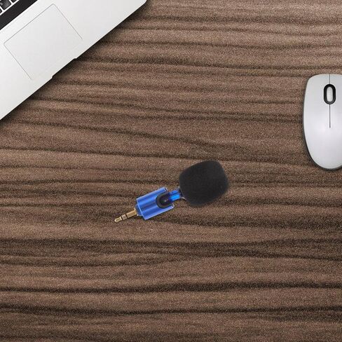 Holibanna Portable Professional Microphone for Camera with Noise Reduction, Miniature Metal Microphone for Video Recording and Traveling, Compact Plug-in Design for Audio Capture in Kuwait