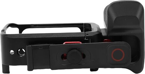 Aluminum Alloy Action Camera Cage Handle, Magnetic Shutter Button Adjustable Cold Shoe Mount with Dual Claw Locking System, for Ace 2 Action Camera in Kuwait