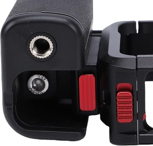 Aluminum Alloy Action Camera Cage Handle, Magnetic Shutter Button Adjustable Cold Shoe Mount with Dual Claw Locking System, for Ace 2 Action Camera in Kuwait