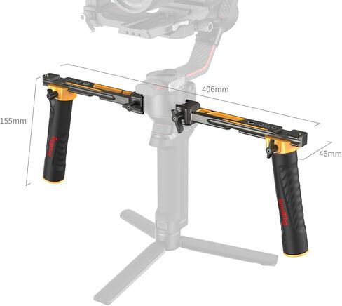SmallRig Adjustable Gimbal Sling Handle (Bumblebee Edition) + Dual Handle Handgrip in Kuwait