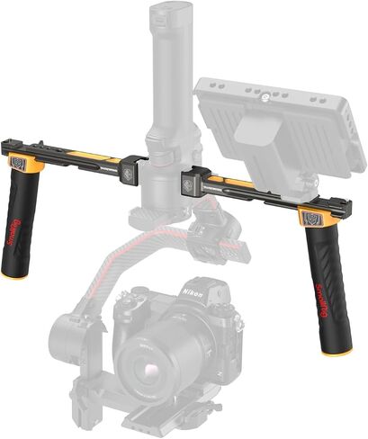 SmallRig Adjustable Gimbal Sling Handle (Bumblebee Edition) + Dual Handle Handgrip in Kuwait
