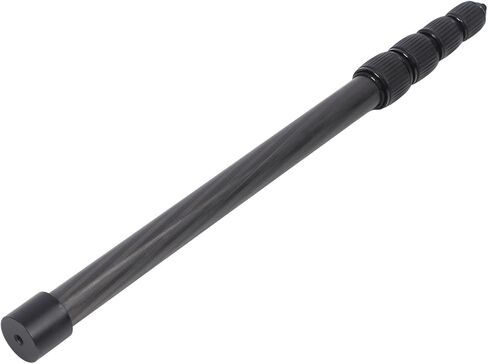 Focket Monopod, 40 to 155 Cm 5 Section Extension Camera Monopod, Handheld with 1/4 Inch Thread Carbon Fiber Tube for SLR Action Camera Tripod Stabilizer in Kuwait