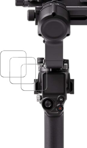 3-Pack Screen Protector for DJI RS 5 Gimbal Stabilizer,9H Hardness Tempered Glass for DJI RS 5, Anti-Scratch, Bubble Free, HD Clarity in Kuwait