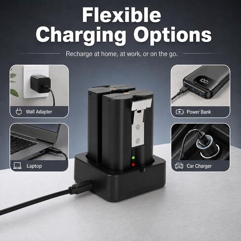 4-Pack Quick Release Battery — Compatible with All Battery-Powered Ring Cameras and Ring Doorbells in Kuwait