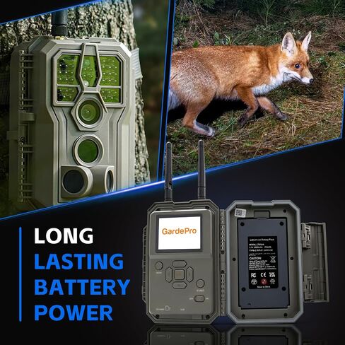 GOXX 8.0Ah Replacement Battery for GardePro Trail Cameras L780D Battery | Compatible with GardePro Trail Cameras,Models E6 2.0 Pro, E8 2.0 Pro, R3 Pro, X66 Pro, Meidase P300 Pro, S965 Pro in Kuwait