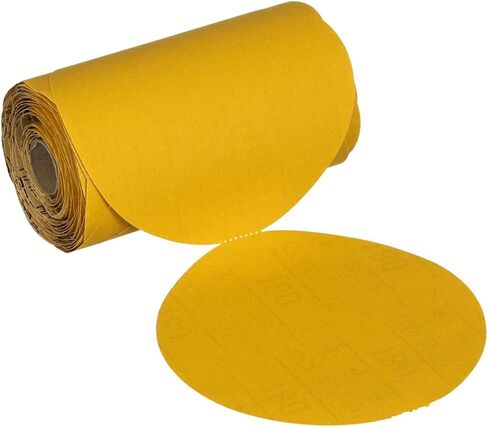 3M MMM09305 5 in. Stikit Gold Abrasive Disc Roll 220 Grit No Hole in Kuwait