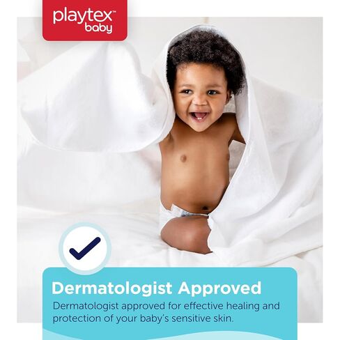 Playtex Baby Healing Ointment, 3 oz. Tube, 3-Pack, Dermatologist Tested, Fragrance Free, Hypoallergenic, Free of Dye, Parabens and Phthalates in Kuwait