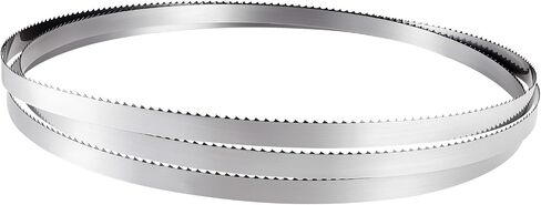 VEVOR Bandsaw Blade, 150 Inch Length, 4 TPI Band Saw Blade with 18 HRC Hardened Sharp Teeth, SK5 High-Strength Carbon Steel, 0.75 Inch Width, Replacement for Major Woodworking Band Saw Brands, 1 Pack in Kuwait