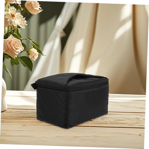Digital Camera Bag Compact Case for DSLR Accessories Lightweight Padded Storage Insert with Portable Handle for Travel and Outdoor Photography in Kuwait