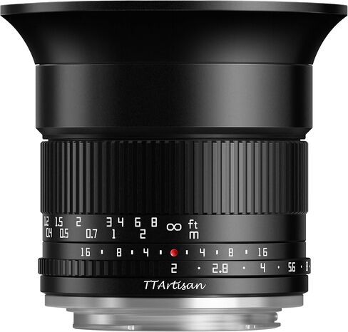 TTArtisan 10mm F2 APS-C Ultra-Wide Camera Lens Compatible with Canon RF-Mount Camers R7, R10, R50, R100, APS-C Mode EOS R, RP, R5, R5C, R6, R6ii, R3, R8 (for Canon RF) in Kuwait