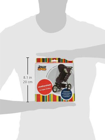 Jolly Jumper Single Jogging Stroller Weathershield in Kuwait