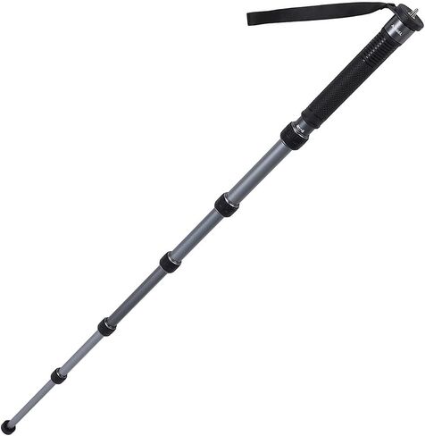 Extendable Camera Monopod, Aluminum Portable Travel Monopod with Walking Stick Handle, 6 - Section Up to 68.5in, Dual 1/4 and 3/8 Inch Screws for DSLR Cameras and Gimbals in Kuwait
