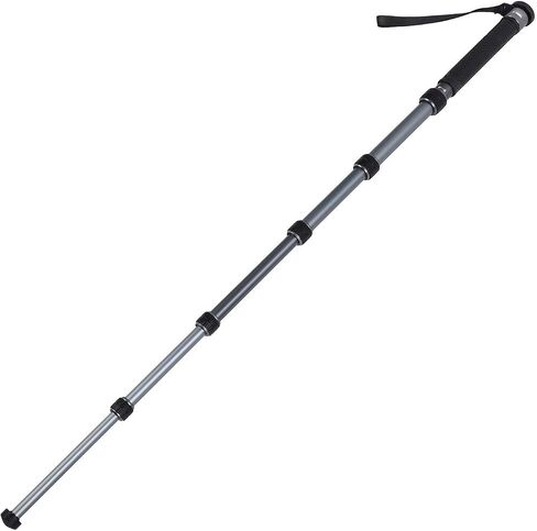 Extendable Camera Monopod, Aluminum Portable Travel Monopod with Walking Stick Handle, 6 - Section Up to 68.5in, Dual 1/4 and 3/8 Inch Screws for DSLR Cameras and Gimbals in Kuwait