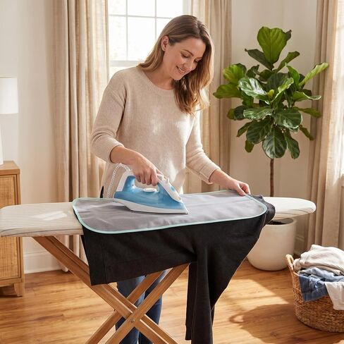 2pcs Heat Resistant Ironing Mesh Cloth for Garment Protection Reusable Iron Pressing Shield for Home Laundry Fabric Care(Random Color) in Kuwait