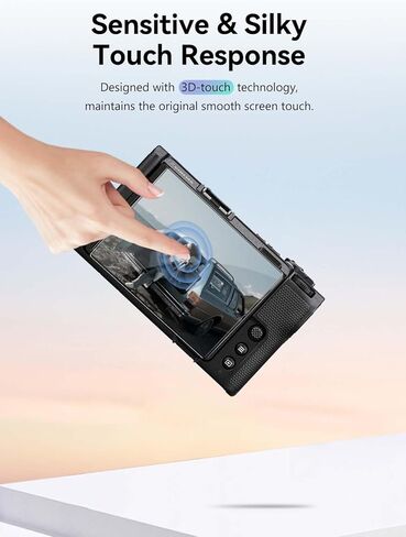 for Nikon ZR Screen Protector – 3 Pack Tempered Glass Film for Display,9H Hardness,Anti-Scratch,HD Clarity,Bubble-Free,Fingerprint Resistant in Kuwait