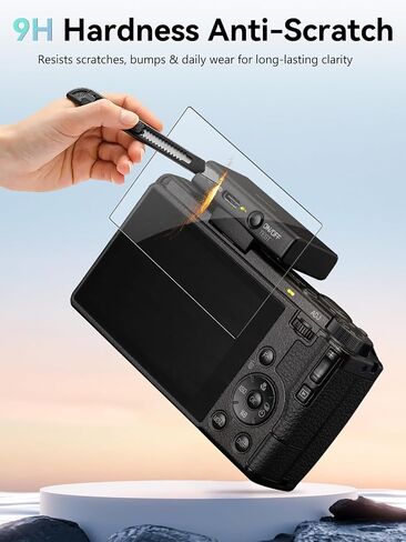 for Ricoh GR IV Screen Protector – 3 Pack Tempered Glass Film for Display,9H Hardness,Anti-Scratch,HD Clarity,Bubble-Free,Fingerprint Resistant in Kuwait