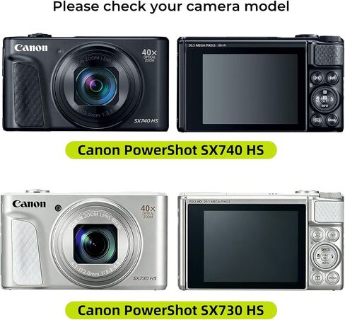4-Pack for Canon PowerShot SX740 HS SX730 HS Camera Screen Protector,0.3mm Ultra-Thin 9H Hardness Tempered Glass, Full Coverage, LCD Display Film, HD Clear, Anti-Scratch, Bubble-Free in Kuwait
