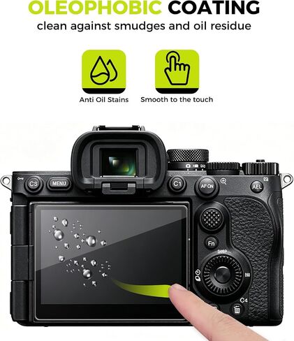 4-Pack for Sony RX100 VII VI V IV III II I RX100M7 M6 Camera Screen Protector,0.3mm Ultra-Thin 9H Hardness Tempered Glass, Full Coverage, LCD Display Film, HD Clear, Anti-Scratch, Bubble-Free in Kuwait