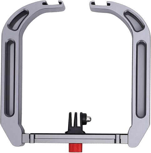 Dive Rig, Aluminum Alloy Underwater Camera Stabilizer with Ergonomic Handle for Action Cameras and Microphones, Ideal Diving and Filming in Kuwait