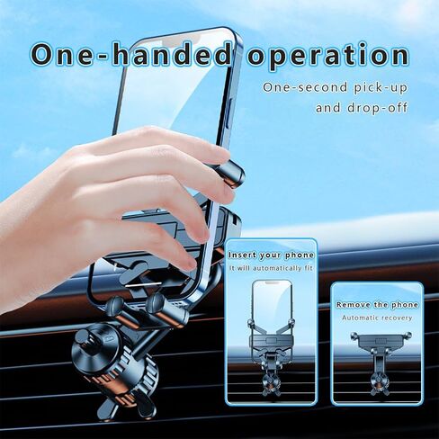 Phone Holders for Your Car for Buick Rainier 2004-2007, 360° Adjustable Compact Handy Air Vent Phone Mount One Hand Operation Easy Removal in Kuwait