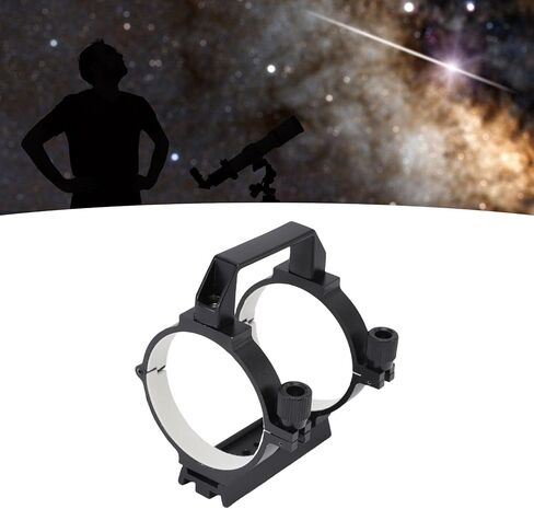 Generic Telescope Tube, 90mm Inner Diameter Clamp with 108mm Dovetail Plate for 80mm Tubes Equatorial Mount in Kuwait
