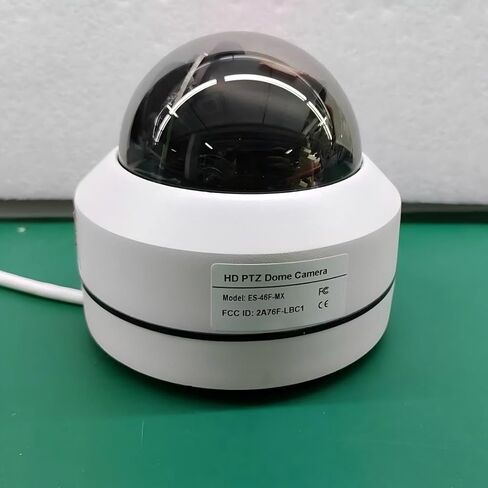 EVERSECU Mini PTZ Camera RS485 HD Analog 1080P 4X Zoom(2.8-12mm) 65ft IR Distance Outdoor High Speed Dome Camera IP66 Weatherproof Full Metal Vandalproof PTZ Camera in Kuwait