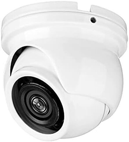 EVERSECU AHD/TVI/CVI/Analog Mini Turret Dome Camera 1080p Security Camera Weatherproof MicroDome 2MP 4 in 1 Hybrid 3.6mm Infrared Night Vision CCTV Video Surveillance HD Over Coax in Kuwait