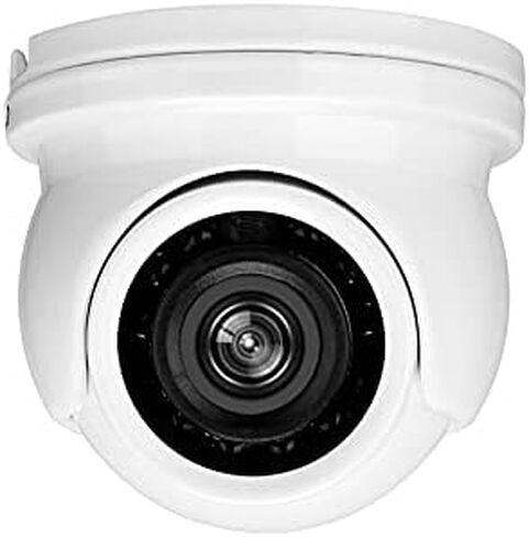 EVERSECU AHD/TVI/CVI/Analog Mini Turret Dome Camera 1080p Security Camera Weatherproof MicroDome 2MP 4 in 1 Hybrid 3.6mm Infrared Night Vision CCTV Video Surveillance HD Over Coax in Kuwait