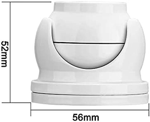EVERSECU AHD/TVI/CVI/Analog Mini Turret Dome Camera 1080p Security Camera Weatherproof MicroDome 2MP 4 in 1 Hybrid 3.6mm Infrared Night Vision CCTV Video Surveillance HD Over Coax in Kuwait
