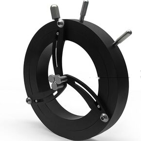 Universal Coaxial Lens Holder, Round Lens Self-Centering Mount with 3 Clamping Support Arms and M4 Threaded Hole, Anti-Rust and Durable Aluminum Alloy, Clamped Firmly, 80mm (120mm) in Saudi Arabia