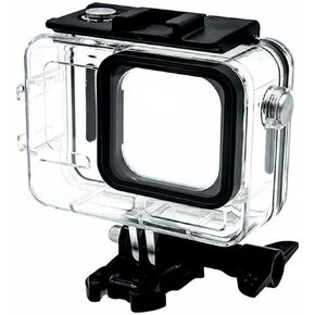 Waterproof Camera Case Housing Shell Cover with Anti Distortion Glass Lens and Secure Screw Mount Tough Pc and Stainless Steel Design Suitable for Diving Snorkeling Surfing Travel in Saudi Arabia