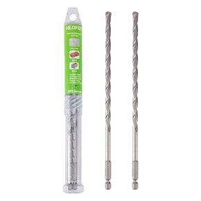 1/2 "× 8" بتات الحفر الماسونية (2 حزمة) بتات مطرقة خرسانية كربيد مبللة ، للأسمنت ، الطوب ، الحجر ، سداسي شانك in Kuwait