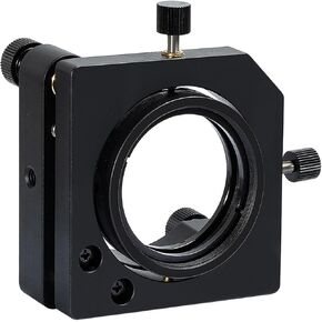 Universal Coaxial Lens Holder, Lens Self-Centering Mount, Round Lens Mounting Seat, 0.25mm/Turn Resolution & M4 Mounting Thread, for Optical Testing, Professional Photography/Videography in Saudi Arabia