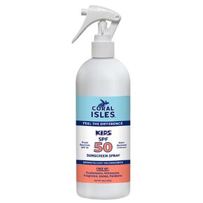 Coral Isles SPF 50 KIDS Spray Reef Compliant Broad Spectrum 16 Fl Oz in Kuwait