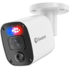 كاميرا Swann 1080p Bullet (وظيفة إضافية) - كاميرا أمان سلكية عالية الدقة مع تقنية الرؤية الليلية ومستشعر الحركة - اكتشاف ذكي للإنسان/المركبة للمراقبة المنزلية in Kuwait