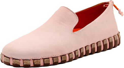 Women's Crystal Smooth Leather Slip-On Shoes | Glue-Free 1Knot Construction, Agave Based Midsole, PureFlex Rubber Outsole, Recycled EVA Footbed with Cotton Lining in Kuwait