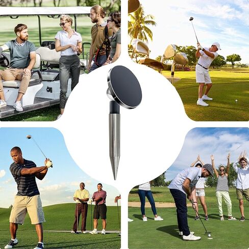 Golf Monopod Portable Camera Cellphone Mount Analyzer Video Filming | Magnetic Golf Monopod Recording Golf Swing for Travel Outdoor Vlog Practice Rounds Course Enthusiasts Coaches Vloggers in Kuwait