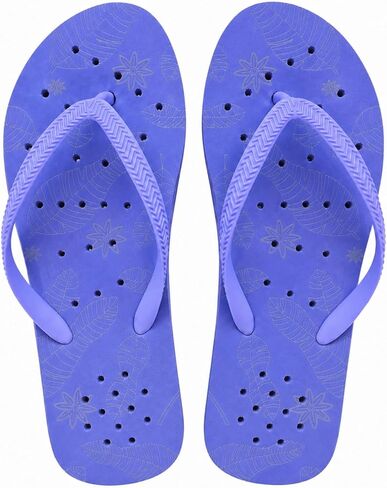 Shower Shoes Womens Quick Dry Arch Support Flip Flops | Darin Holes Comfortable Non Slip Beach Lightweight Thong Sandalas in Kuwait