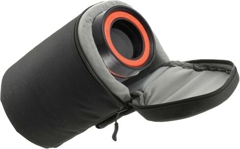 Navitech Black Water Resistant Camera Lens Protective Case Pouch - Compatible With Sony FE 12-24mm F2.8 GM Lens in Kuwait