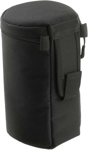 Navitech Black Water Resistant Camera Lens Protective Case Pouch - Compatible With Sony FE 12-24mm F2.8 GM Lens in Kuwait