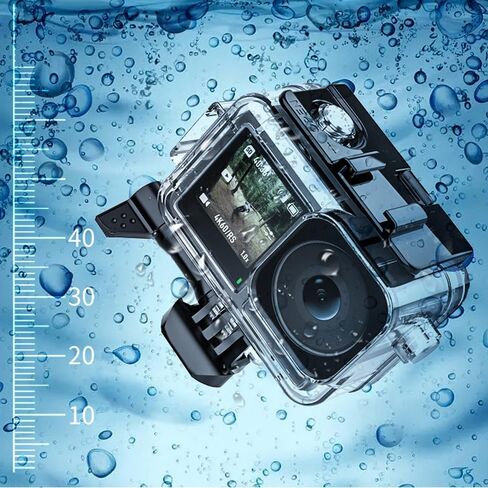 Protective Waterproof Diving Case 40M Compatible for Osmo Action 3 Cameras in Kuwait
