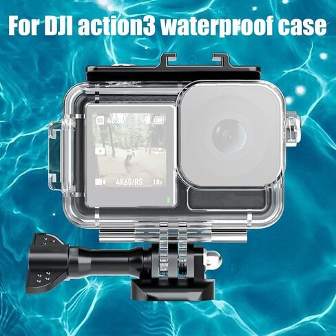 Protective Waterproof Diving Case 40M Compatible for Osmo Action 3 Cameras in Kuwait