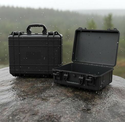 Waterproof Storage Case Hard Case Equipment Box Carrying Case Container With IP67 Seal Shockproof Shell Pressure Valve Customizable Foam suitable for in Kuwait